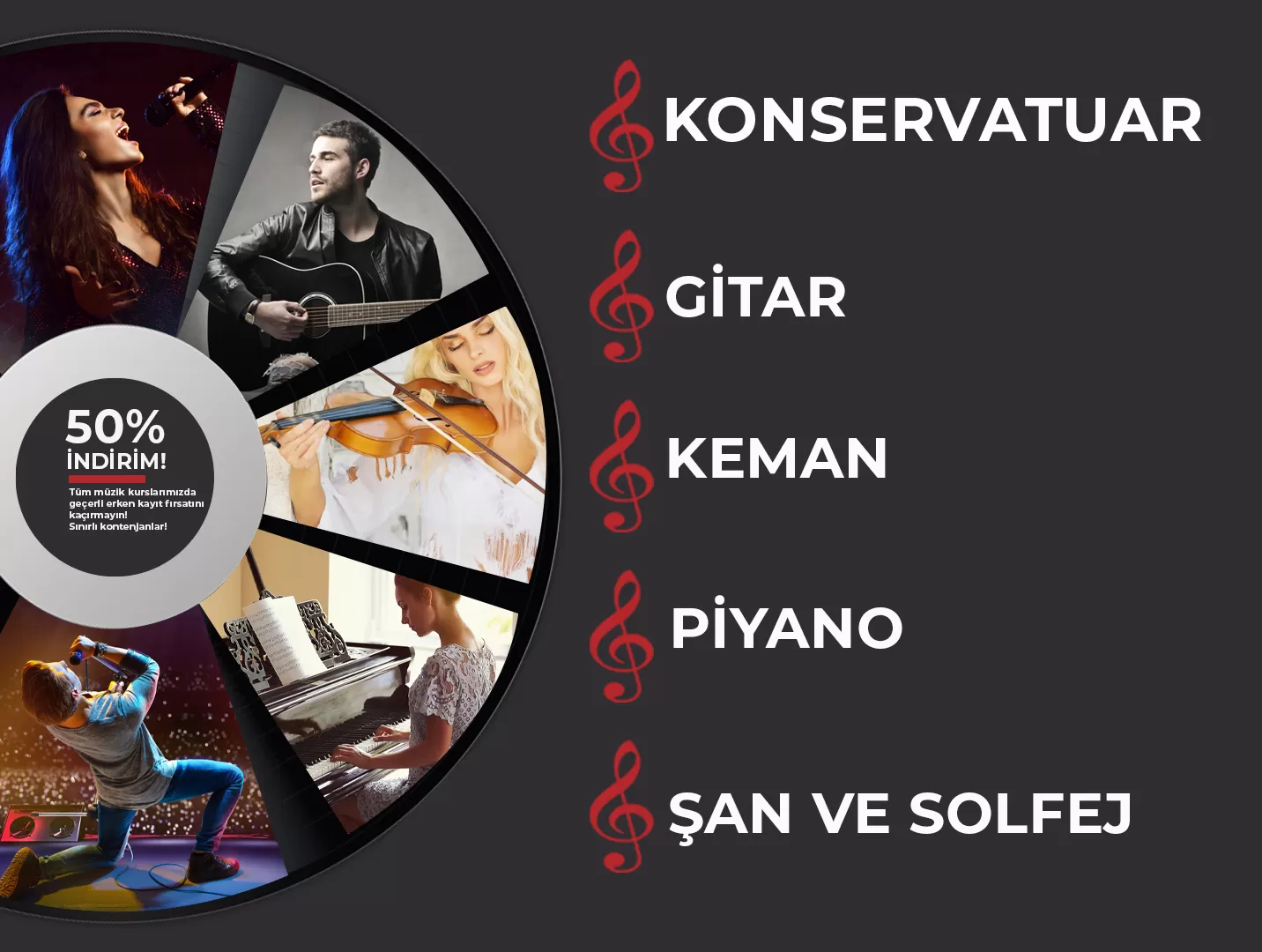 müzik ve enstrüman eğitimleri