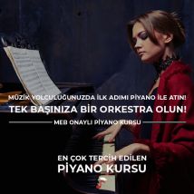 Piyano Kursu - Müzik Yolculuğunuzda İlk Adımı Piyano ile Atın!