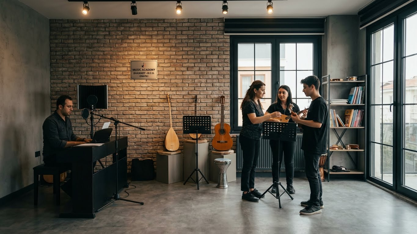 Müzik Akademi MEB onaylı branş çeşitliliği ve akademik çello eğitimi.