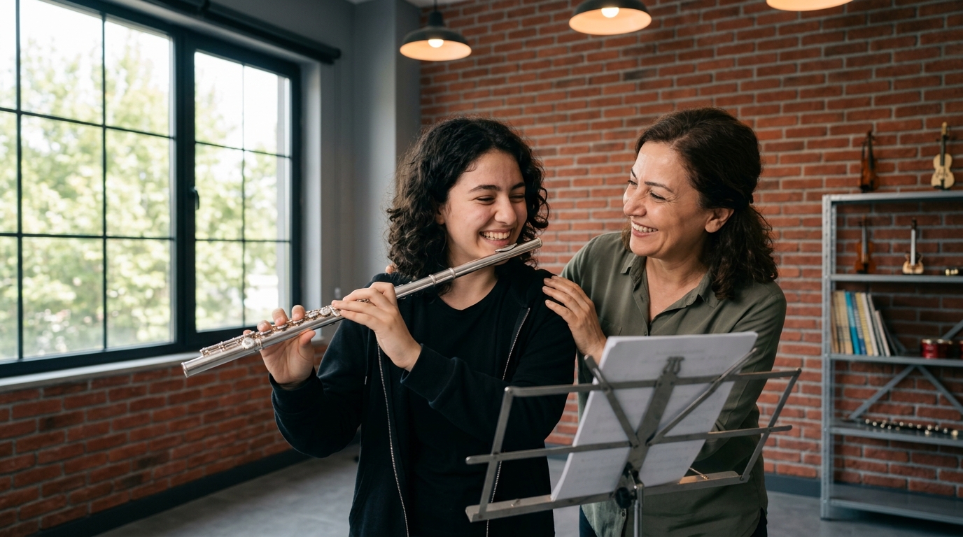 Yan flüt öğrenmek zor mu sorusuna yanıt olarak başarılı ilk ders.