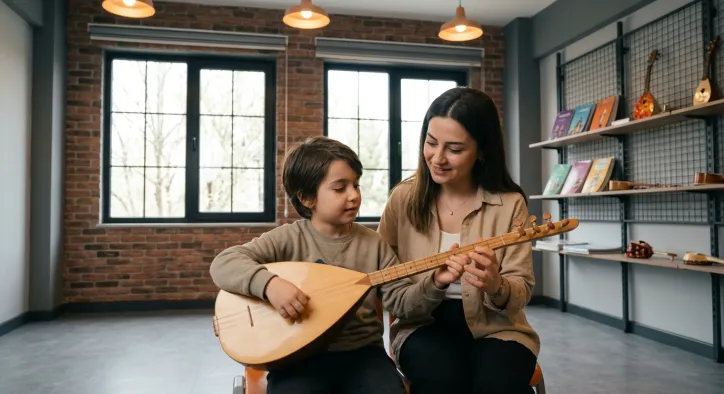 Çocuklar İçin Bağlama Kursu: Sanatsal ve Zihinsel Gelişime Katkı